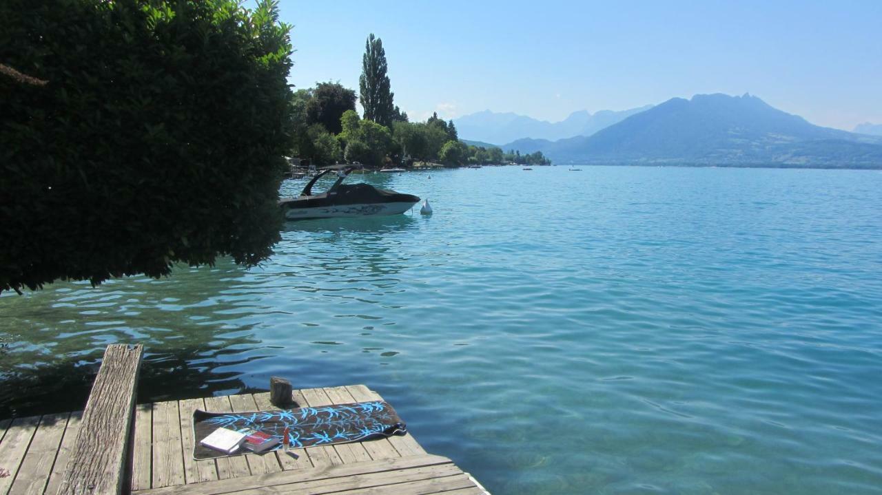 Villa Le Lac Cottage Au Bord Du Lac D'Annecy - Chambre Chez L'Habitant - Les Terrasses Du Lac 베이리에-뒤-락 외부 사진